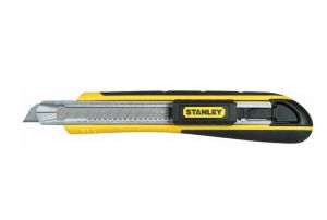 STANLEY NOŻYK 18mm OSTRZE ŁAMANE, Z MAGAZYNKIEM