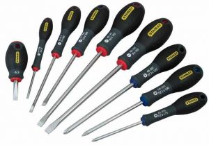 STANLEY WKRĘTAKI FATMAX 9elem. PŁASKIE + PZ