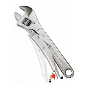 STANLEY KLUCZ NASTAWNY Z ZACISKIEM 200mm