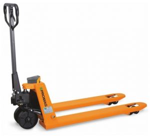 PROMAG WÓZEK PALETOWY Z WAGĄ PR 2500kg 1150mm P/PT
