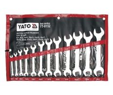 YATO KLUCZE PŁASKIE 12 elem. 6-32mm. ETUI    0152