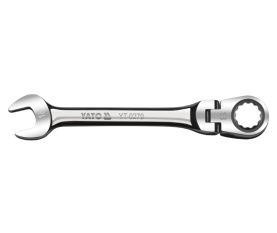 YATO KLUCZ PŁASKO-OCZKOWY Z GRZECHOTKĄ 18mm Z PRZEGUBEM 0279