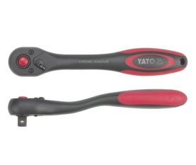 YATO GRZECHOTKA 1/4\ WYGIĘTA POWLEKANA - BLACK 0293