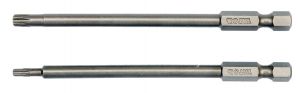 YATO KOŃCÓWKA / BIT 1/4\ TORX T10x100mm + T25x100mm 2szt.  0490