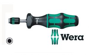 WERA WKRĘTAK DYNANOMETRYCZNY REGULOWANY 6-KĄT 1/4\ 0,3-1,2 Nm