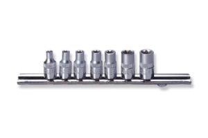 JONNESWAY KOMPLET NASADEK 7 elem. (1/4\)TORX   S06H27S