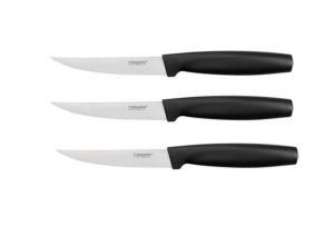 FISKARS ZESTAW 3 NOŻY KUCHENNYCH BLACK