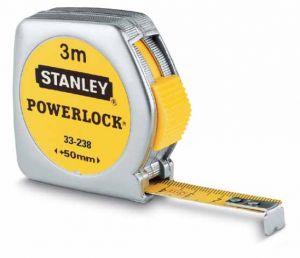 STANLEY MIARA 3 m POWERLOCK METALOWA