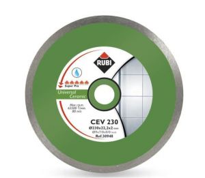 RUBI TARCZA DIAMENTOWA CEV 230 x 25,4 SUPERPRO UNIWERSALNA