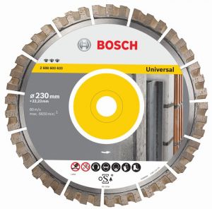 BOSCH TARCZA DIAMENTOWA 230x22 SEGMENTOWA UNIVERSAL