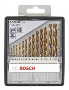 BOSCH WIERTŁO METAL HSS-TIN13szt.1,5-6,5