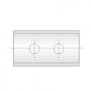 CMT PŁYTKA HM 50,0x12,0x1,5mm MG06 a=26
