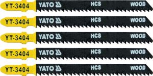 YATO BRZESZCZOTY DO WYRZYNARKI 5szt. DREWNO TYP T 3404