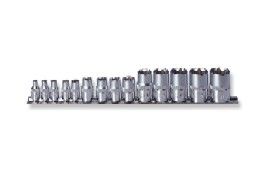 JONNESWAY KOMPLET NASADEK14 elem. (1/4\-1/2\) TORX S06H414S