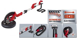 EINHELL SZLIFIERKA DO ŚCIAN NA WYSIĘGNIKU / ŻYRAFA 600W 225m, W WALIZCE, TC-DW 225