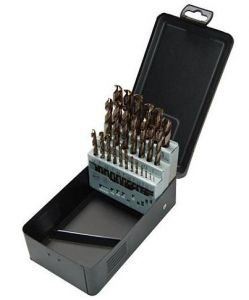 MILWAUKEE WIERTŁA KOBALTOWE DO METALU HSS-G CO  KOMPLET 25 sztuk 1-13mm
