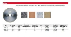 MILWAUKEE TARCZA DIAMENTOWA DHTi PEŁNA  125 x 22,2mm