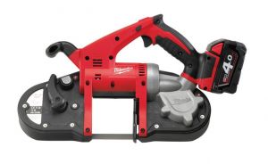 MILWAUKEE PILARKA TAŚMOWA 18V 2 x 4,0Ah RED LI-ION HD18BS-402C