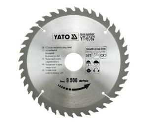 YATO PIŁA TARCZOWA WIDIOWA 160x30mm  36-ZĘBÓW  6057