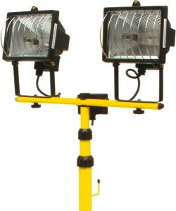 REFLEKTOR HALOGENOWY 400W/2 LAMPY/STATYW