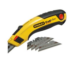 STANLEY NOŻYK Z OSTRZEM TRAPEZOWYM FATMAX RB + 5 OSTRZY CARBIDE