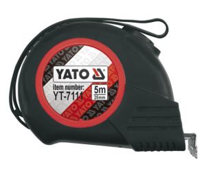 YATO MIARA 5m Z MAGNESEM, GUMOWANY KORPUS  7111