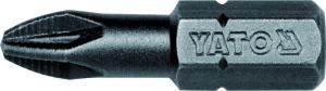 YATO KOŃCÓWKA / BIT 1/4\ x 25mm PZ2 50szt.  7811
