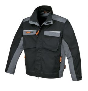 BETA KURTKA ROBOCZA BETA 7829 WYKONANA Z PŁÓTNA T/C 280G/M2 (CZARNO-SZARA) – ROZMIAR L