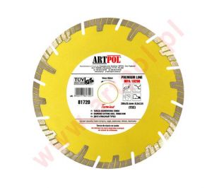 TARCZA DIAMENTOWA 200 x 25,4/22,2mm TURBO SZYBKIE I GŁĘBOKIE CIĘCIE /AR