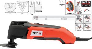 YATO NARZĘDZIE WIELOFUNKCYJNE OSCYLACYJNE 300W