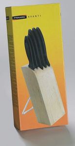 FISKARS ZESTAW 5 NOŻY W BLOKU AVANTI