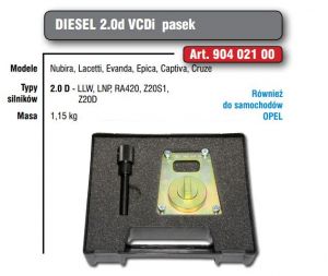 HP BLOKADA ROZRZĄDU OPEL/CHEVROLET 2,0 D VCDi, PASEK