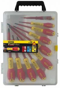 STANLEY ZESTAW WKRETAKÓW FatMax® 10 SZT. DLA ELEKTRYKÓW PŁ, PZ