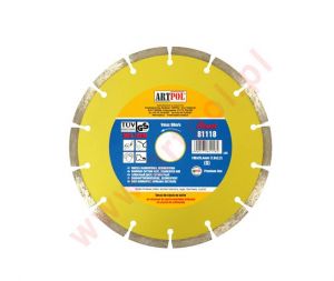 TARCZA DIAMENTOWA 180 x 25,4/22,2mm SEGMENTOWA /AR