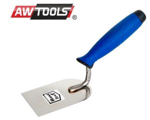 AWTOOLS KIELNIA SZTUKATORSKA NIERDZEWNA ŁOPATKOWA 100mm UCHWYT GUMOWY
