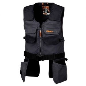BETA KAMIZELKA ROBOCZA 7899 Z PŁÓTNA T/C 270 G, ( SZARA ) - ROZMIAR XL