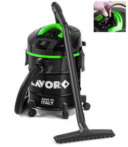 LAVOR ODKURZACZ WARSZTATOWY CF 30 EM 1400W 30L ZBIORNIK STALOWY STYL CARBON + GNIAZDO 2200W