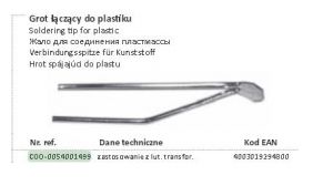 GROT ŁĄCZĄCY DO PLASTIKU