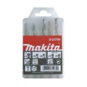 MAKITA ZESTAW WIERTEŁ DO METALU 6K 1/4\
