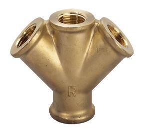RECTUS TRÓJNIK 4*GWINT 3/8\