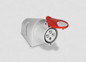 GNIAZDO STAŁE 32A 4P IP44  IZS3243