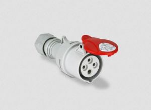 GNIAZDO SIŁOWE PRZENOŚNE 32A 4P IP44  ISN3243