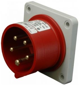 WTYK ODBIORNIKOWY 16A 5P IP44 IRRN1653 TABLICOWY