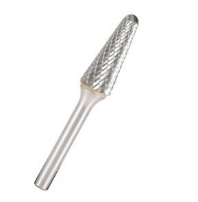KLINGSPOR FREZ DO METALU HF 100 L FI=9,6x30mm TRZPIEŃ 6mm, TYP:KEL, STOŻKOWO-KULISTY