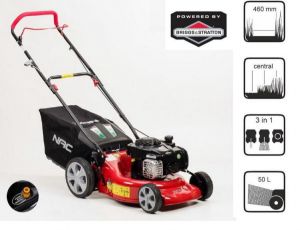 NAC KOSIARKA SPALINOWA BEZ NAPĘDU 3,75KM 46cm BRIGGS & STRATTON  LP46-450E-H