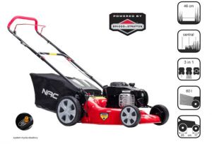 NAC KOSIARKA SPALINOWA BEZ NAPĘDU 4,0 KM 46cm BRIGGS & STRATTON LP46-500E-H BS500E