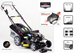 NAC KOSIARKA SPALINOWA Z NAPĘDEM 6,5KM 53cm BRIGGS & STRATTON Z ROZRUSZNIKIEM LS50-775IS-HS