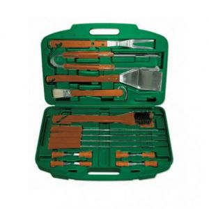 SZTUĆCE DO GRILLA 17 SZTUK W WALIZCE MG278