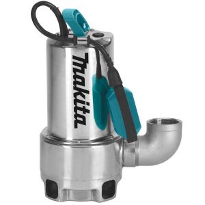 MAKITA POMPA DO WODY BRUDNEJ Z PŁYWAKIEM 1100W 250 l/min PF1110 INOX