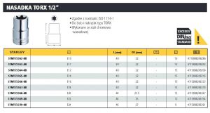 STANLEY NASADKA TORX 1/2\ E24